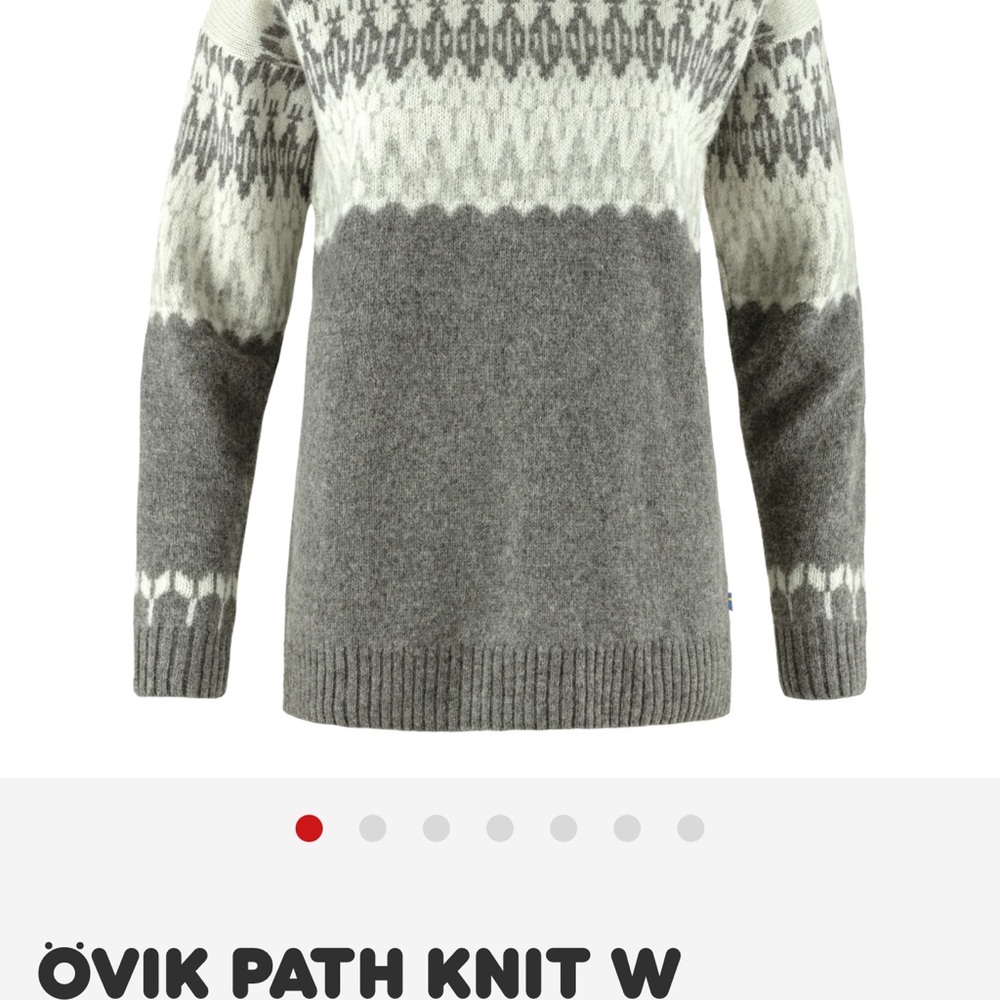 Fjallraven Övik Path Knit Women's Sweater
